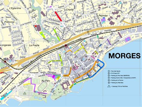 Carte: Morges, Av. de Chanel 